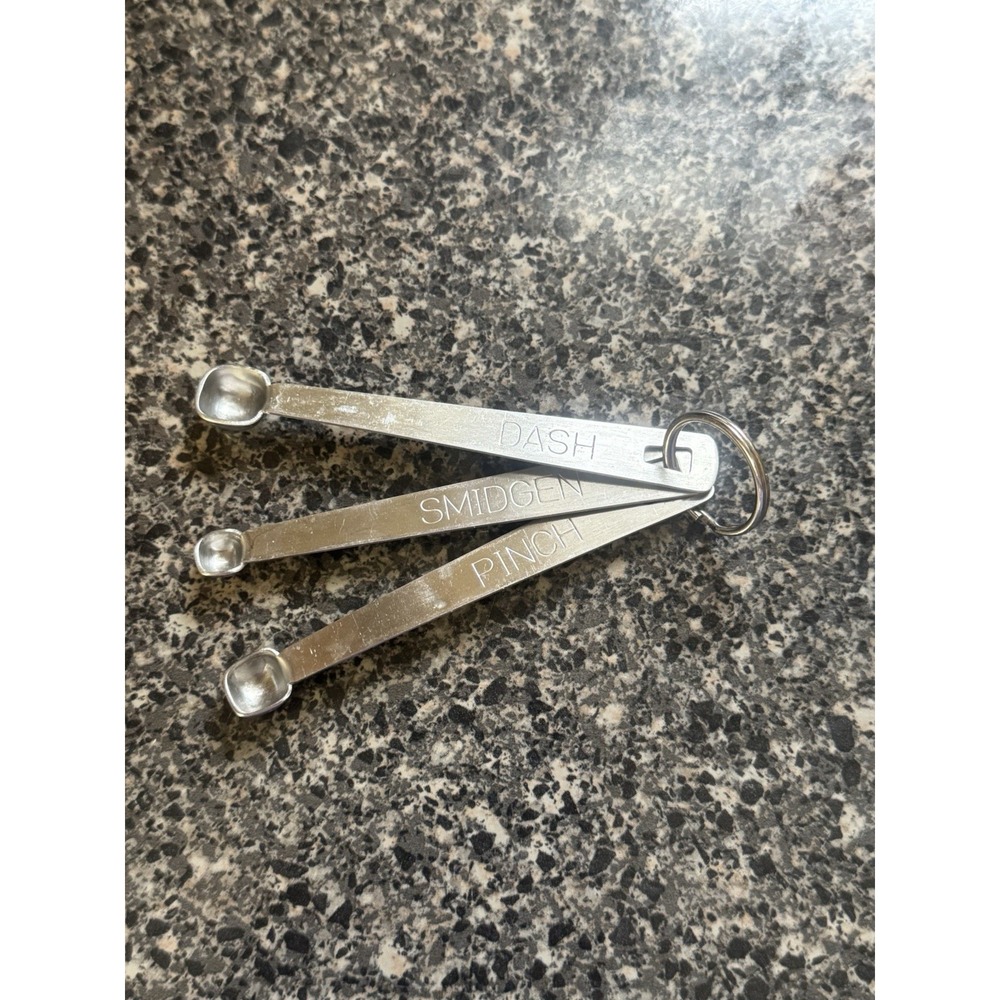 Smidgen Pinch Dash Measuring Spoons Stainless Steelโ Nesting